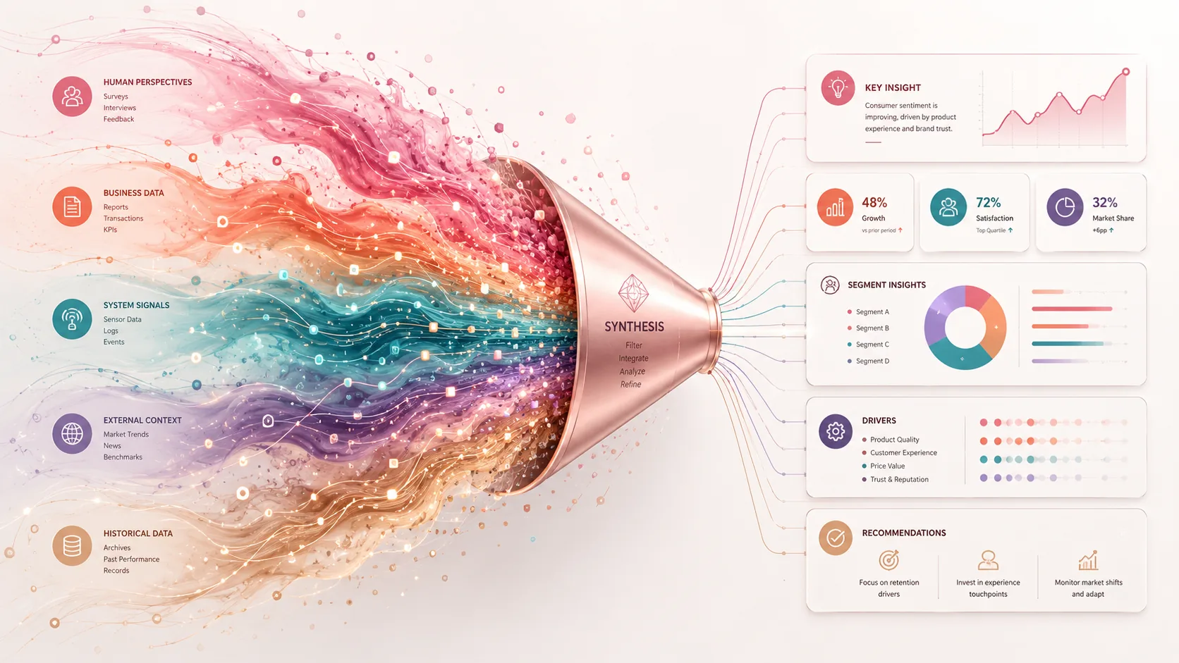 Research Synthesis with AI: From Multiple Models to Structured Insights